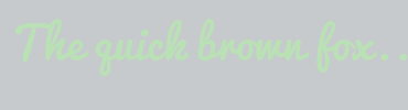 Image with Font Color BAE0B6 and Background Color C6CACC